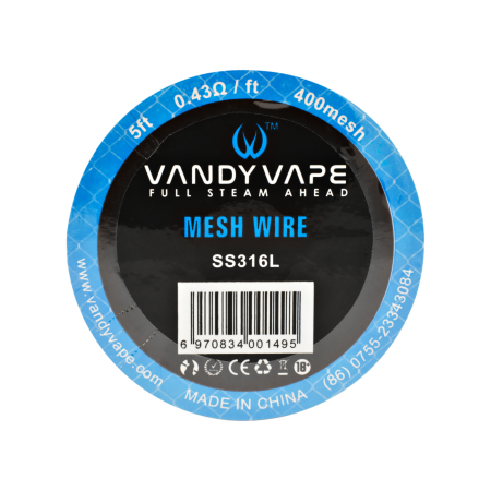 VandyVape Mesh Wire SS316L Mesh 400
