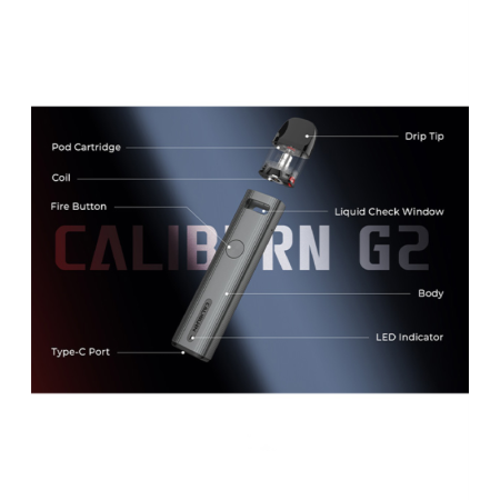 Uwell Caliburn G2 Kit (Komponenten)