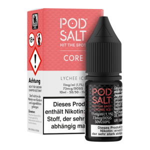 Pod Salt Lychee Ice Nikotinsalz Liquid 10ml (11mg)